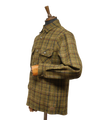 Harris Tweed Jack Overshirt - Olive/Green Multi