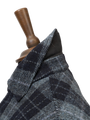 Harris Tweed Jack Overshirt - Navy Blanket Check