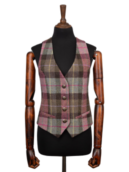 Harris Tweed Ladies Janet Waistcoat - A0254