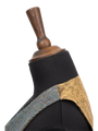 Harris Tweed Ladies Janet Waistcoat - Teal Check