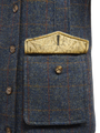 Harris Tweed Juliet Field - Coat Blue Multi