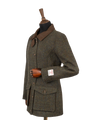 Harris Tweed Juliet Field Coat - Forest Green HB