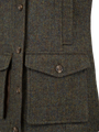 Harris Tweed Juliet Field Coat - Forest Green HB
