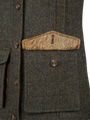 Harris Tweed Juliet Field Coat - Forest Green HB