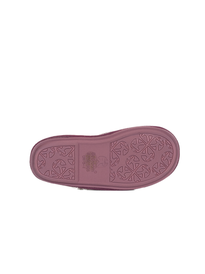 Harris Tweed Kate Slippers - Pink/Damson Check