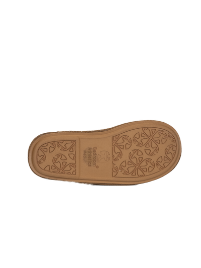 Harris Tweed Kate Slippers - Sand Honey Check