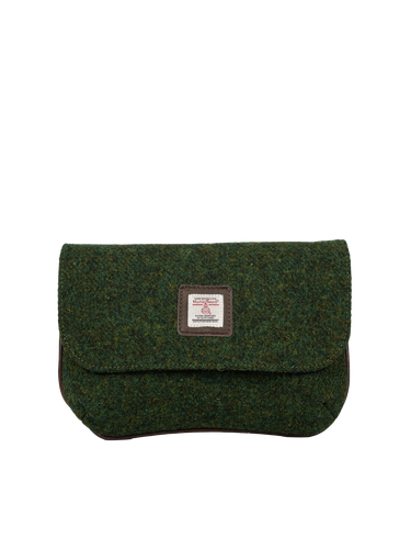 Harris Tweed Katie Bag - 352 (Brown Leather)