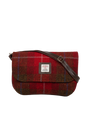 Harris Tweed Katie Bag - A001 (Brown Leather)
