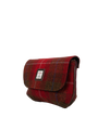Harris Tweed Katie Bag - A001 (Brown Leather)