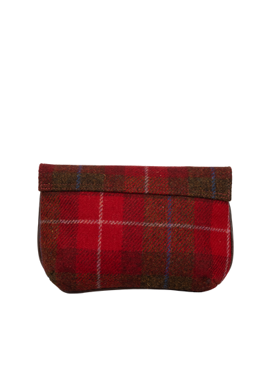 Harris Tweed Katie Bag - A001 (Brown Leather)