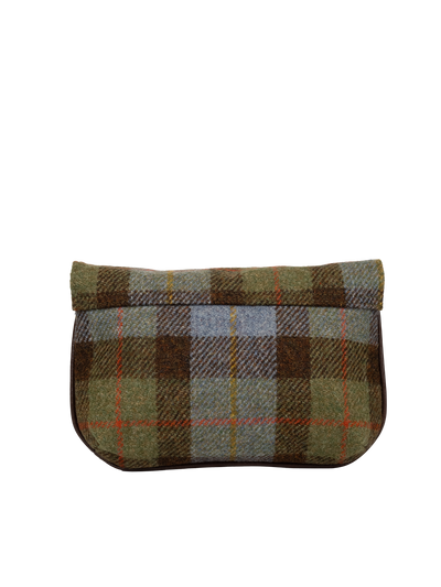 Harris Tweed Katie Bag - A017 (Brown Leather)