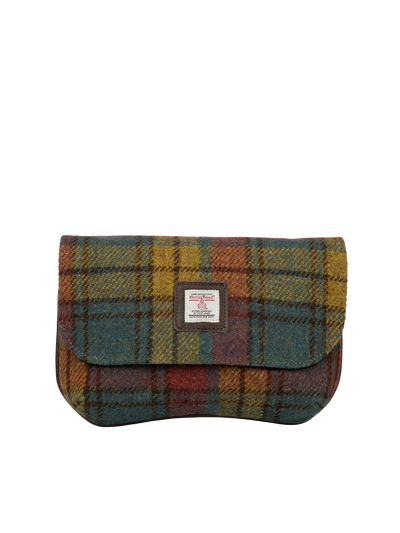 Harris Tweed Katie Bag - A0194 (Brown Leather)