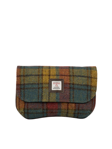 Harris Tweed Katie Bag - A0194 (Brown Leather)