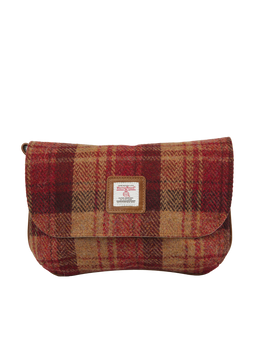 Harris Tweed Katie Bag - A0238 (Tan Leather)