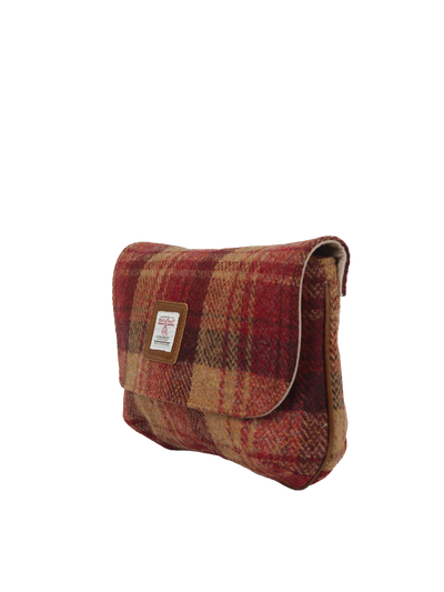 Harris Tweed Katie Bag - A0238 (Tan Leather)