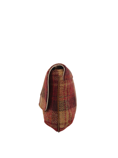 Harris Tweed Katie Bag - A0238 (Tan Leather)