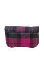 Harris Tweed Katie Bag - A0257 (Black Leather)