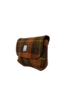 Harris Tweed Katie Bag - A0258 (Brown Leather)