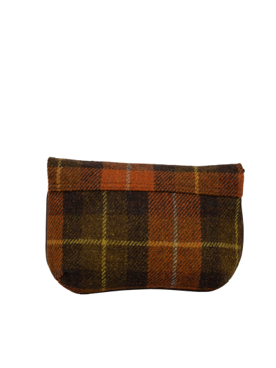 Harris Tweed Katie Bag - A0258 (Brown Leather)