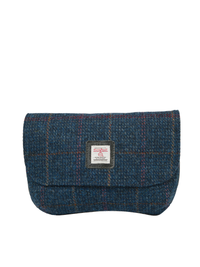 Harris Tweed Katie Bag - A0260 (Black Leather)