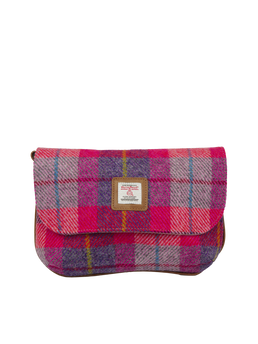 Harris Tweed Katie Bag - A088 (Tan Leather)