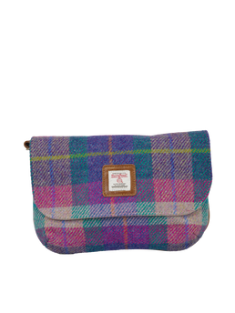 Harris Tweed Katie Bag - A093 (Tan Leather)