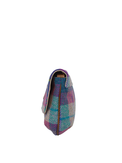 Harris Tweed Katie Bag - A093 (Tan Leather)