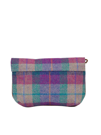 Harris Tweed Katie Bag - A093 (Tan Leather)