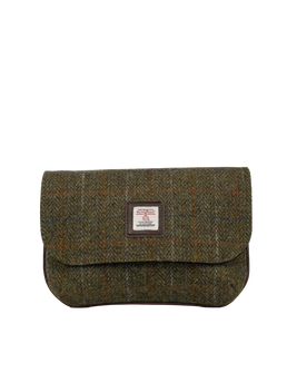 Harris Tweed Katie Bag - HB103 (Brown Leather)