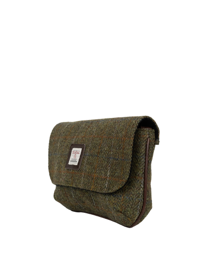 Harris Tweed Katie Bag - HB103 (Brown Leather)