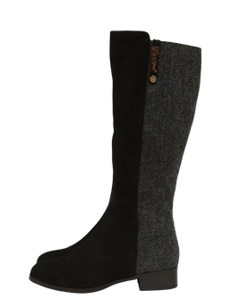 Harris Tweed Knee High Boots HB85