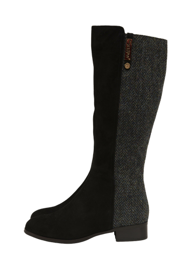 Harris Tweed Knee High Boots - HB85
