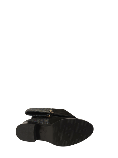 Harris Tweed Knee High Boots HB85