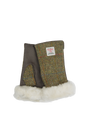 Harris Tweed Ladies Fur Mittens HB55 (ISL)
