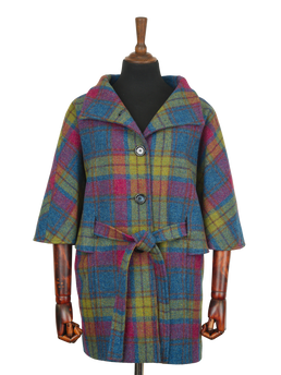 Harris Tweed Ladies Belted Cape A0195