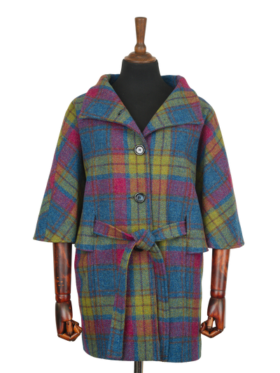 Harris Tweed Ladies Belted Cape A0195