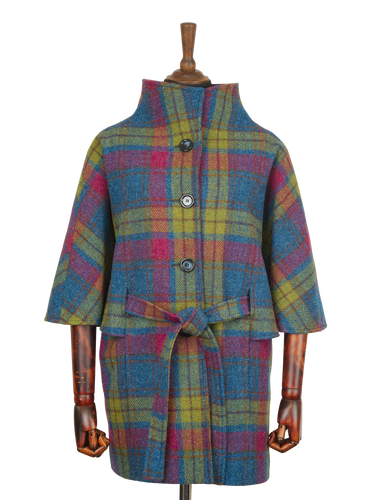 Harris Tweed Ladies Belted Cape - A0195