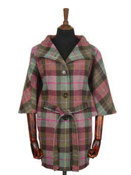 Harris Tweed Ladies Belted Cape A0254