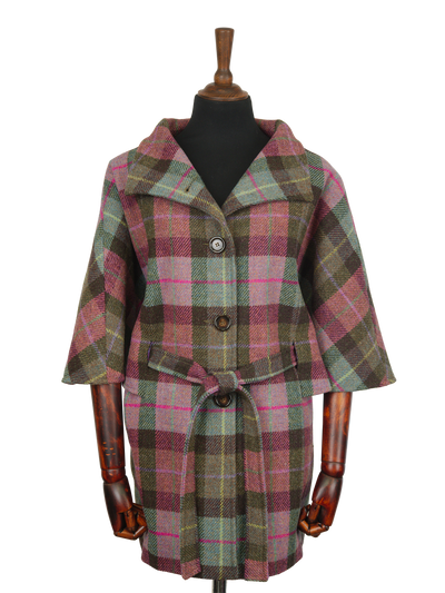 Harris Tweed Ladies Belted Cape A0254