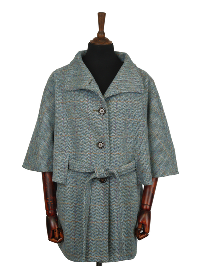 Harris Tweed Ladies Belted Cape HB132