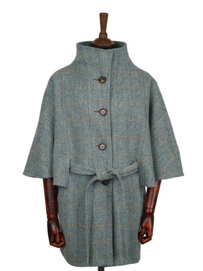 Harris Tweed Ladies Belted Cape HB132
