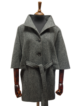 Harris Tweed Ladies Belted Cape HB64