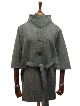 Harris Tweed Ladies Belted Cape HB64
