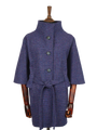 Harris Tweed Ladies Belted Cape Violet