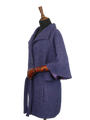 Harris Tweed Ladies Belted Cape Violet