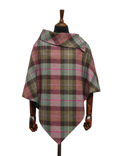 Harris Tweed Ladies Celtic Cape A0254