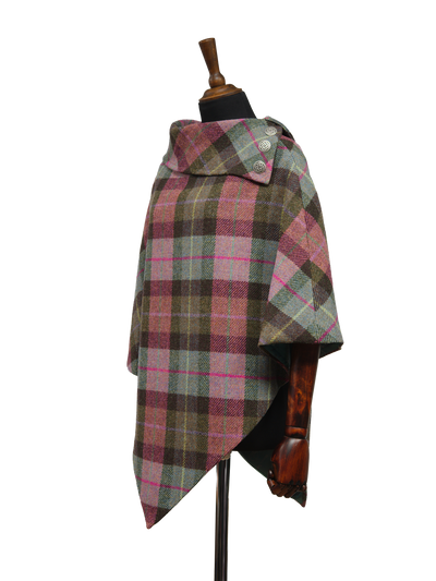 Harris Tweed Ladies Celtic Cape A0254