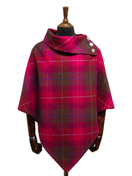 Harris Tweed Ladies Celtic Cape A031