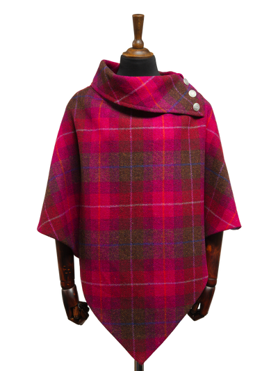 Harris Tweed Ladies Celtic Cape A031