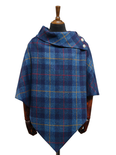Harris Tweed Ladies Celtic Cape A075